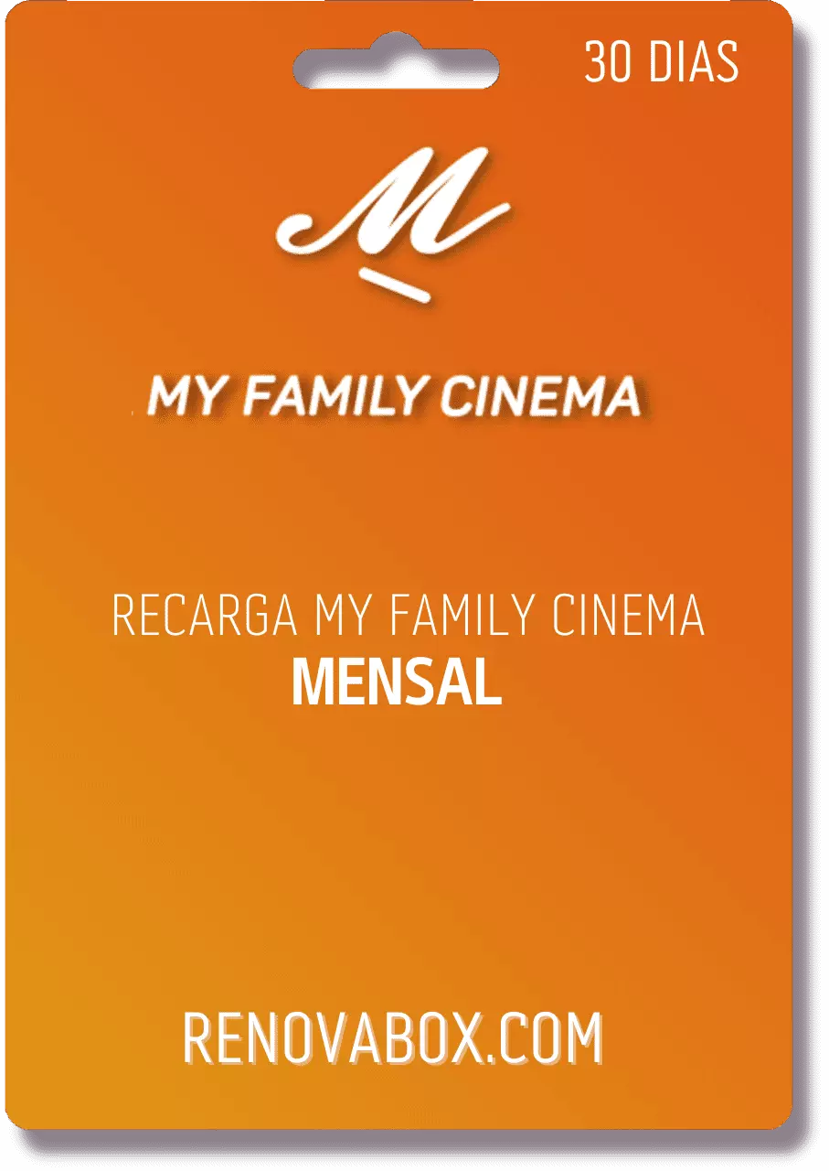 Imagem ilustrativa da recarga  My Family Cinema (Mensal)